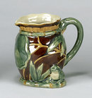 PORCELAIN FROG WATER PITCHER NEW