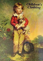 VINTAGE CHILDREN'S CLOTHING STORE SIGN