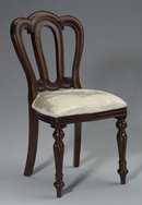 DOLL HOUSE BROCADE CHAIR / NEW