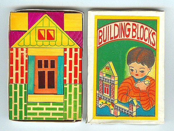 Building Blocks Toys - vintage
