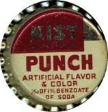 Kist Soda Bottle Caps - Punch