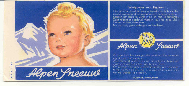 Alpen Toilet Paper Label