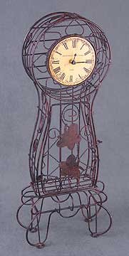 Metal Wire Clock