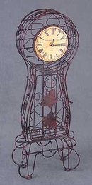 Metal Wire Clock