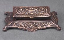 BRONZE STAMP BOX / NEW