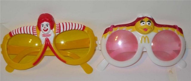 Ronald McDonald Sunglasses Toy