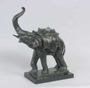 RESIN ELEPHANT STATUE / NEW