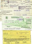 100 vintage RAILROAD DOCUMENTS