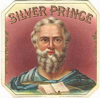 Silver Prince Cigar Label