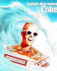 Max Headroom Coca-Cola Soda Poster
