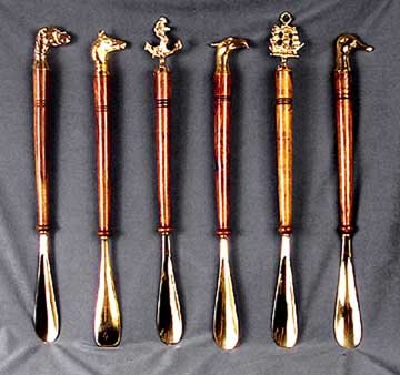 Brass shoe Horns - New