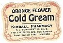 Orange Cream Beauty Labels
