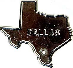 Dallas License Plate Topper 1947