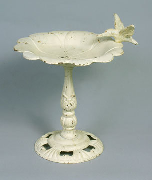 CAST IRON BIRD BATH NEW