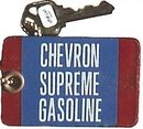 Porcelain Chevron Gas Bathroom Key