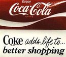 Coca-Cola Soda Window Decal