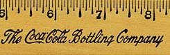 VINTAGE 1960 COCA COLA SODA RULER / COKE