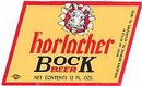 10 VINTAGE HORLACHER BOCK BEER LABELS