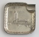 Chicago's World's Fair Silver Metal Tray
