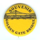 Golden Gate Bridge Pinback