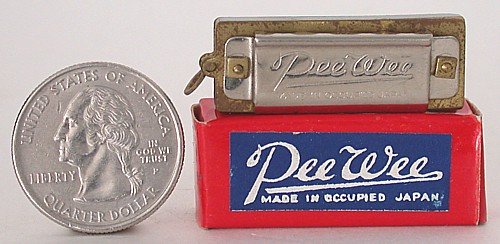 Harmonica Toy - Occupied Japan Pee Wee