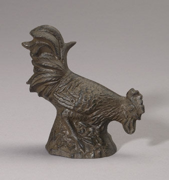Cast Iron Rooster Statue
