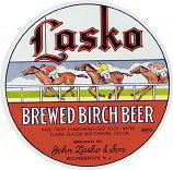 Lasko Birch Beer Label