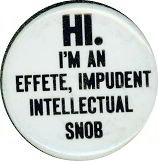 VINTAGE SNOBBY SPIRO AGNEW POLITICAL PINBACK PIN