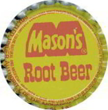 Mason's Root Beer Soda Bottle Cap