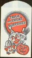 VINTAGE HALLOWEEN TRICK OR TREAT BAG
