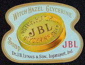 Witch Hazel Glycerine Soap Label