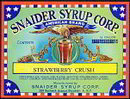 Snaider Brooklyn Strawberry Crush Label