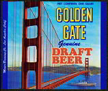 Golden Gate California Beer label