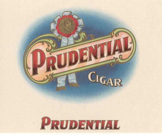 Prudential Cigar Label