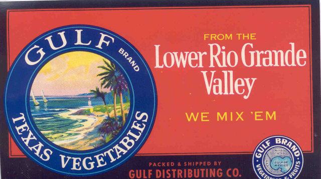 Lower RIo Grande Crate Label