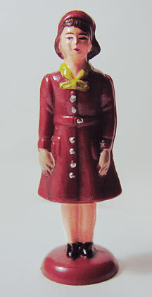 Brownie Scout Figurine Statue
