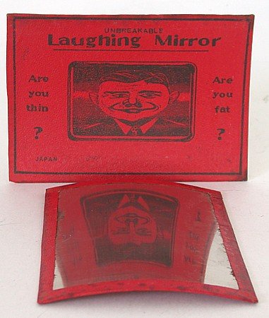 Japan Funhouse Mirror Toy in Original box
