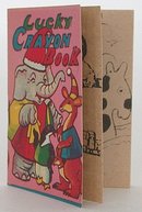 VINTAGE JAPAN LUCKY CRAYON BOOK TOY