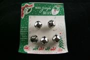 VINTAGE JINGLE BELLS ORNAMENTS ON CARD