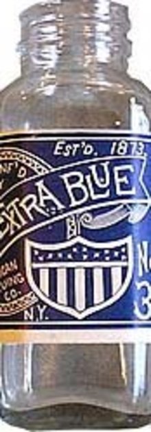 American Extra Bluing Bottle Blue