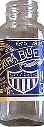 American Extra Bluing Bottle Blue