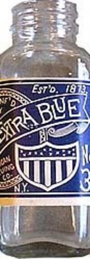 American Extra Bluing Bottle Blue