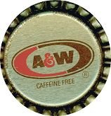 A&W Root Beer Soda Bottle Caps
