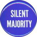 Silent Majority Pin - Small Nixon