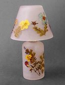 PRESSED FLOWER CANDLE HOLDER NEW