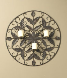 METAL WALL CANDLE HOLDER DECORATION DECOR / NEW