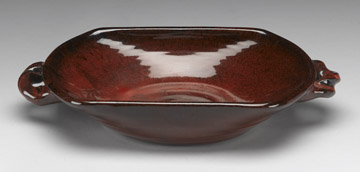 NEW EARTHENWARE CINNAMON KITCHEN BOWL