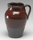 NEW EARTHENWARE PITCHER WITH HANDLE / JUG