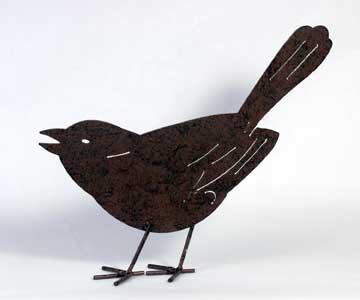 NEW METAL GARDEN BIRD