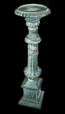 NEW CAST IRON GARDEN PEDESTAL
